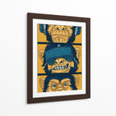Chimpancés Cyber - Puffy Design | Cuadro decorativo de Canvas Lab