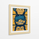 Chimpancés Cyber - Puffy Design | Cuadro decorativo de Canvas Lab