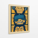 Chimpancés Cyber - Puffy Design | Cuadro decorativo de Canvas Lab