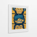 Chimpancés Cyber - Puffy Design | Cuadro decorativo de Canvas Lab