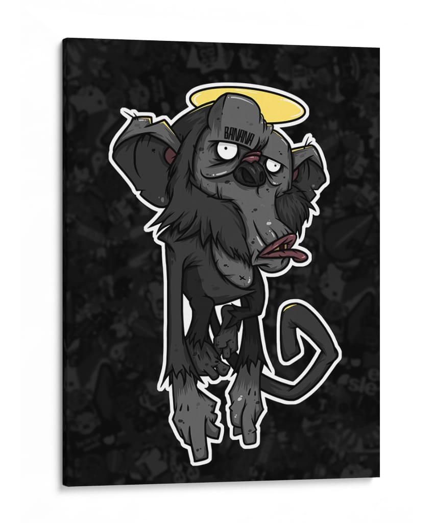 Mono Santo - Puffy Design | Cuadro decorativo de Canvas Lab