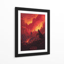 The Force Awakens red | Cuadro decorativo de Canvas Lab