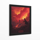 The Force Awakens red | Cuadro decorativo de Canvas Lab