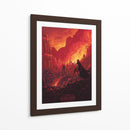 The Force Awakens red | Cuadro decorativo de Canvas Lab
