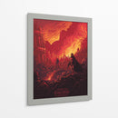 The Force Awakens red | Cuadro decorativo de Canvas Lab