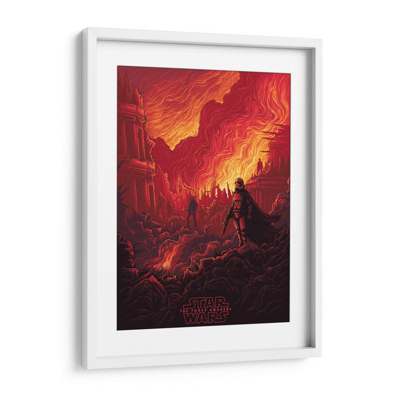 The Force Awakens red | Cuadro decorativo de Canvas Lab