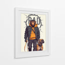 Manada Alfa  - Puffy Design | Cuadro decorativo de Canvas Lab