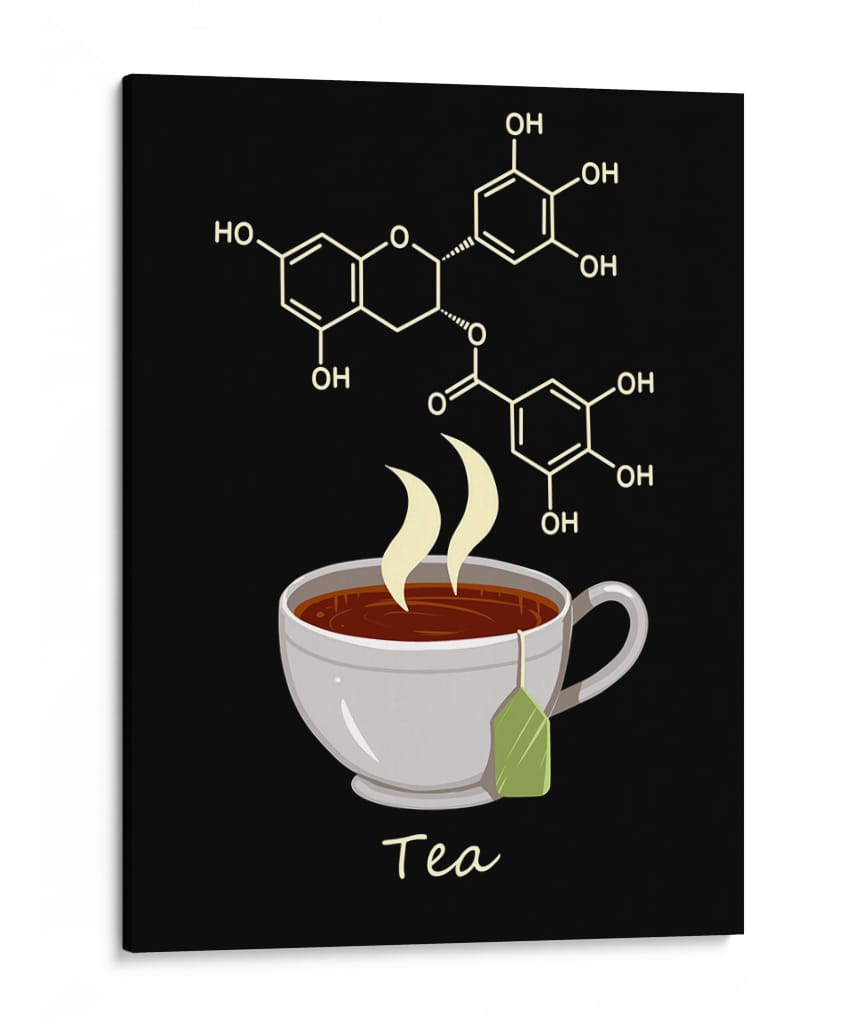 Chami-Tea - Puffy Design | Cuadro decorativo de Canvas Lab