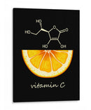 Química Cítrica - Puffy Design | Cuadro decorativo de Canvas Lab