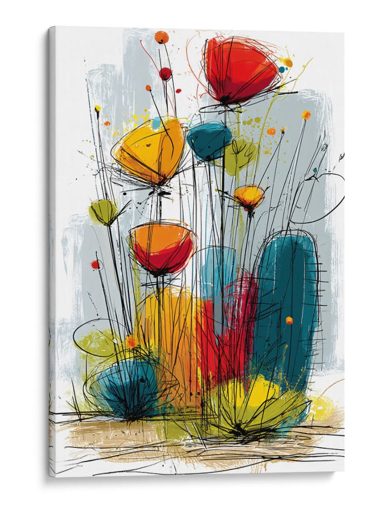 Plantas desérticas  - DIEGO D L | Cuadro decorativo de Canvas Lab
