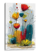 Plantas desérticas  - DIEGO D L | Cuadro decorativo de Canvas Lab