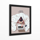 Productividad En Cama - Puffy Design | Cuadro decorativo de Canvas Lab