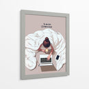 Productividad En Cama - Puffy Design | Cuadro decorativo de Canvas Lab