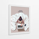 Productividad En Cama - Puffy Design | Cuadro decorativo de Canvas Lab