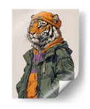 Tigre Urbano - Puffy Design | Cuadro decorativo de Canvas Lab