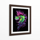Dinosaurio Punk - Puffy Design | Cuadro decorativo de Canvas Lab