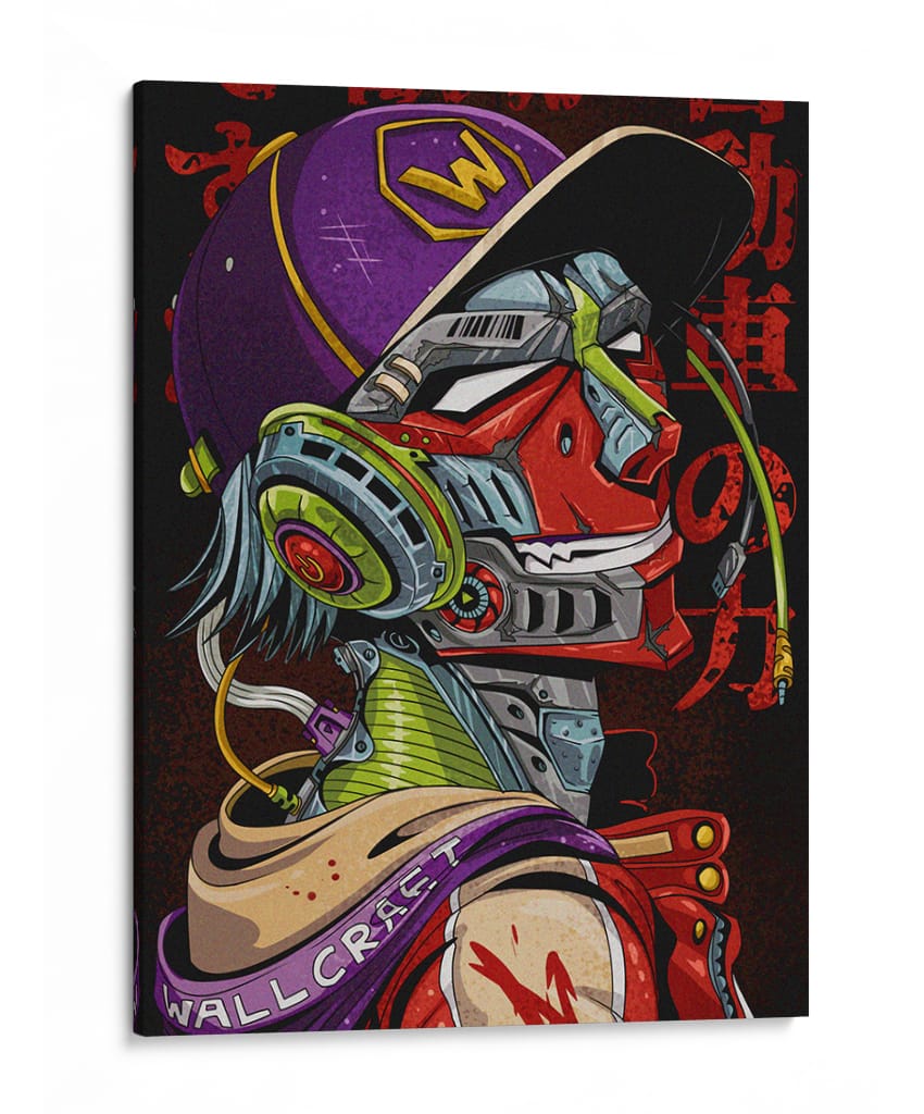 Rebelde Cyber - Puffy Design | Cuadro decorativo de Canvas Lab