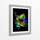 Rugido Neón - Puffy Design | Cuadro decorativo de Canvas Lab