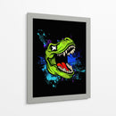 Rugido Neón - Puffy Design | Cuadro decorativo de Canvas Lab