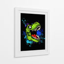 Rugido Neón - Puffy Design | Cuadro decorativo de Canvas Lab