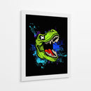 Rugido Neón - Puffy Design | Cuadro decorativo de Canvas Lab