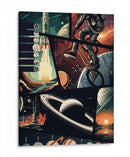 Calma Lunar - Puffy Design | Cuadro decorativo de Canvas Lab
