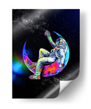 Viajero Astral - Puffy Design | Cuadro decorativo de Canvas Lab
