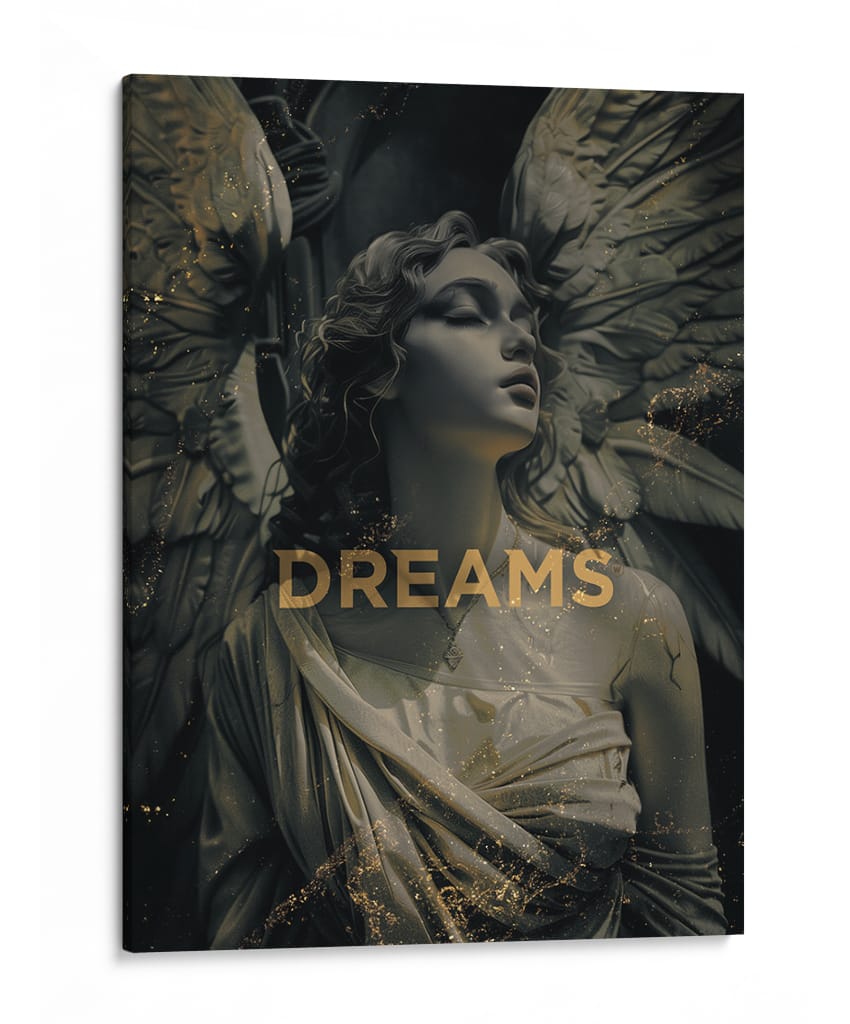 Sueño Dorado - Puffy Design | Cuadro decorativo de Canvas Lab