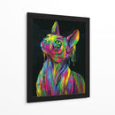 Esfinge Arcoíris - Puffy Design | Cuadro decorativo de Canvas Lab