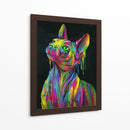 Esfinge Arcoíris - Puffy Design | Cuadro decorativo de Canvas Lab