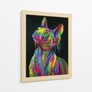 Esfinge Arcoíris - Puffy Design | Cuadro decorativo de Canvas Lab