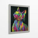 Esfinge Arcoíris - Puffy Design | Cuadro decorativo de Canvas Lab