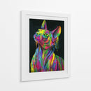 Esfinge Arcoíris - Puffy Design | Cuadro decorativo de Canvas Lab