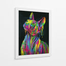 Esfinge Arcoíris - Puffy Design | Cuadro decorativo de Canvas Lab
