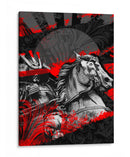 Scarlet Warrior - Puffy Design | Cuadro decorativo de Canvas Lab