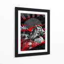 Scarlet Warrior - Puffy Design | Cuadro decorativo de Canvas Lab