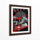 Scarlet Warrior - Puffy Design | Cuadro decorativo de Canvas Lab