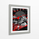 Scarlet Warrior - Puffy Design | Cuadro decorativo de Canvas Lab
