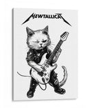 Gato Metalero - Puffy Design | Cuadro decorativo de Canvas Lab