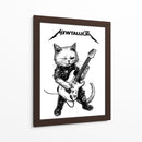 Gato Metalero - Puffy Design | Cuadro decorativo de Canvas Lab