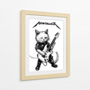 Gato Metalero - Puffy Design | Cuadro decorativo de Canvas Lab