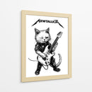 Gato Metalero - Puffy Design | Cuadro decorativo de Canvas Lab