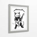 Gato Metalero - Puffy Design | Cuadro decorativo de Canvas Lab