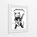 Gato Metalero - Puffy Design | Cuadro decorativo de Canvas Lab