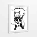Gato Metalero - Puffy Design | Cuadro decorativo de Canvas Lab