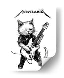 Gato Metalero - Puffy Design | Cuadro decorativo de Canvas Lab