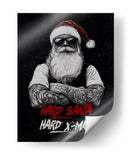 Santa Rebelde - Puffy Design | Cuadro decorativo de Canvas Lab