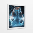 Furia Eléctrica - Puffy Design | Cuadro decorativo de Canvas Lab