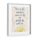 Cita De Sol Iv - Grace Popp | Cuadro decorativo de Canvas Lab