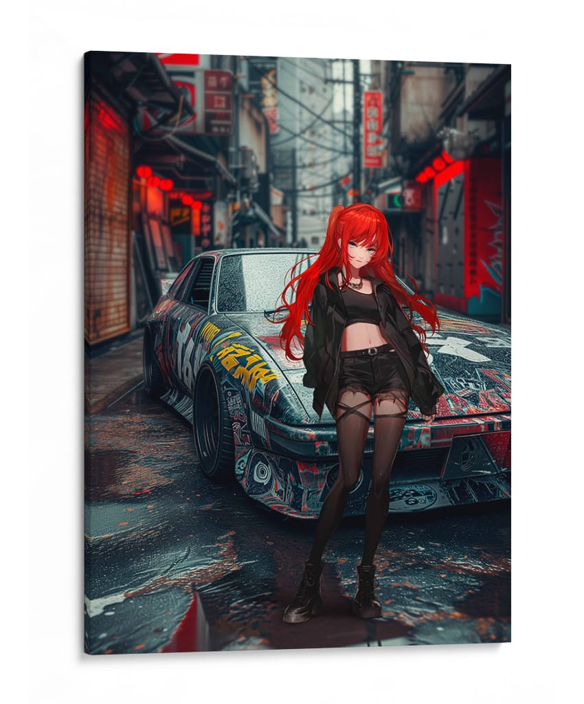 Rebelde Callejera II - Puffy Design | Cuadro decorativo de Canvas Lab